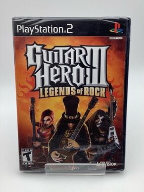 Guitar Hero III: Legends of Rock Sony PlayStation 2 PS2 2007 Video Game Only